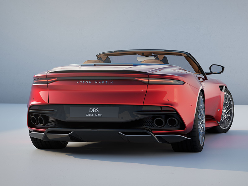 انتهاء عمليات تصنيع سيارة دي بي إس 770 ألتيمت الجديدة والاستثنائية من أستون مارتن